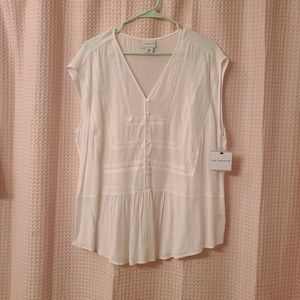 White Liz Claiborne Blouse